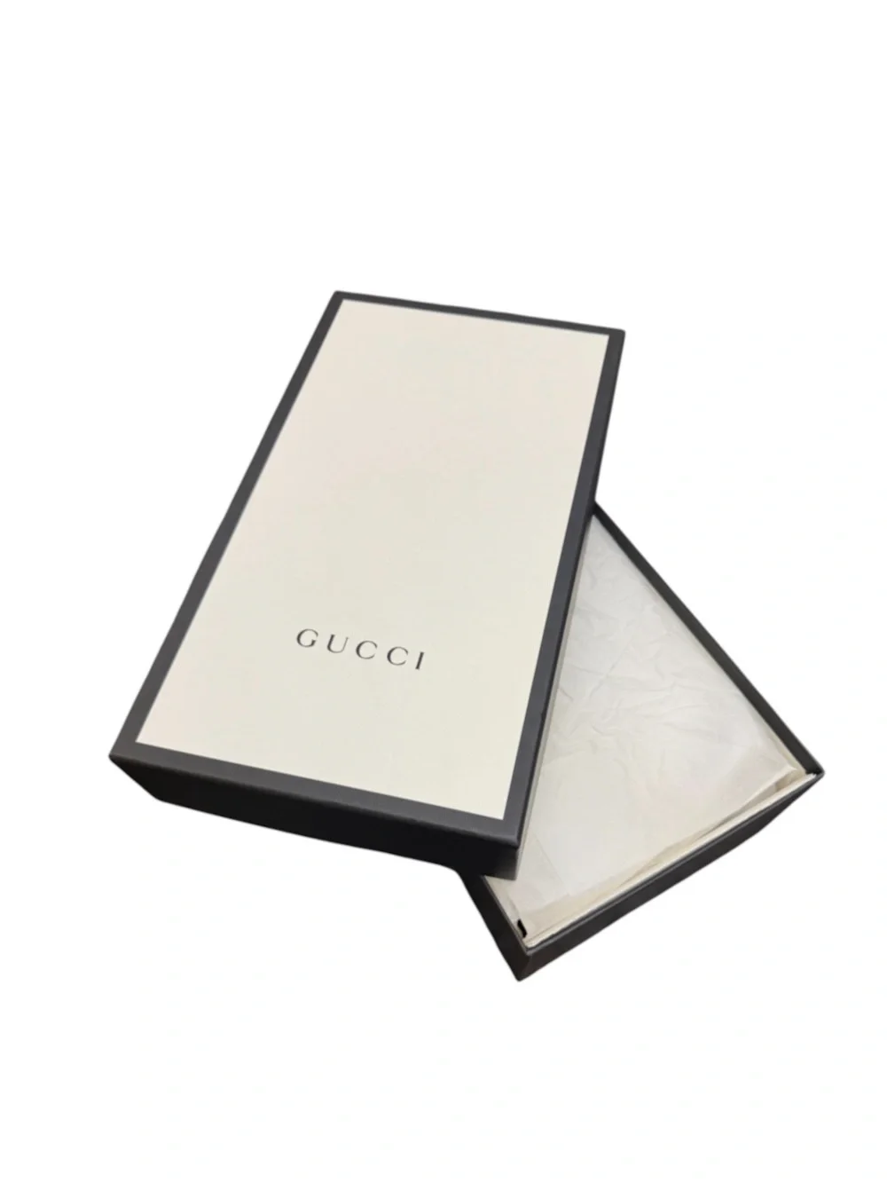 GUCCI - BLACK GREY COATED CANVAS LEATHER “ACE GG SUPREME” SNEAKERS